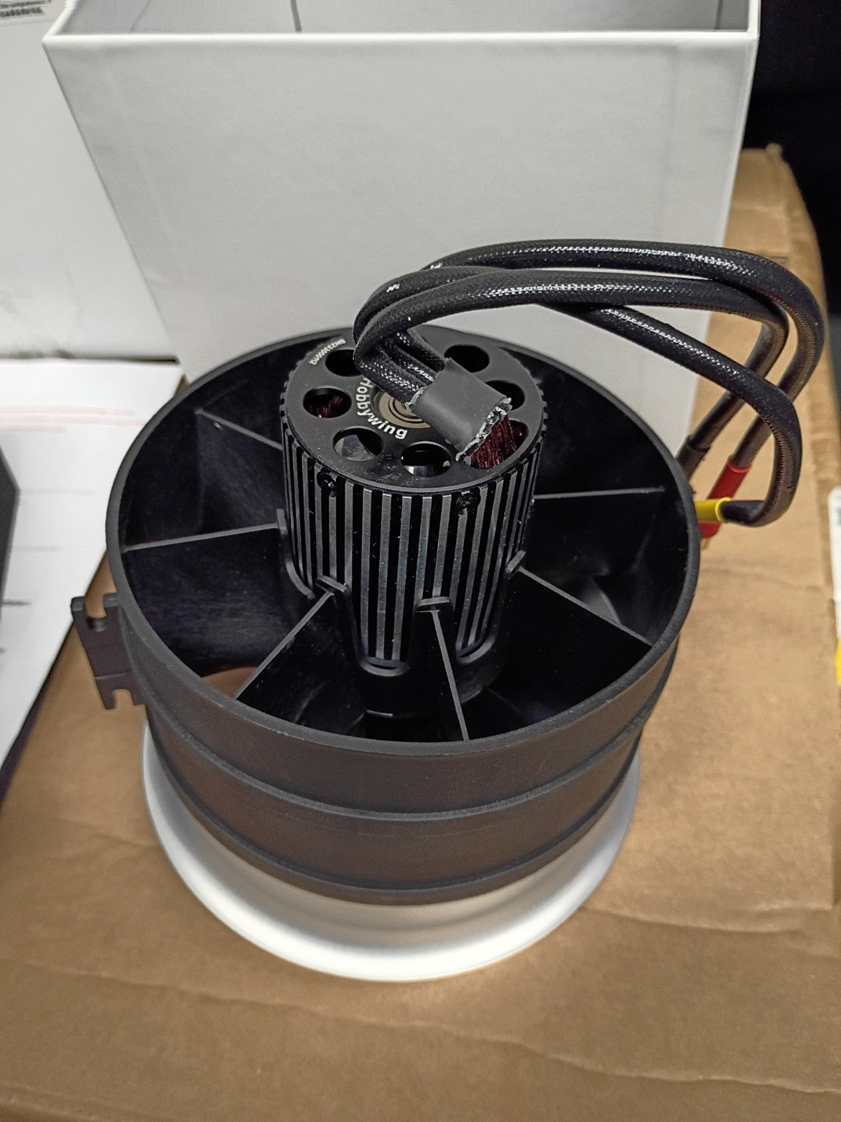 HSDJETS 120mm Semi-metallic 12s 640kv 8.6kg Thrust Ducted Fan