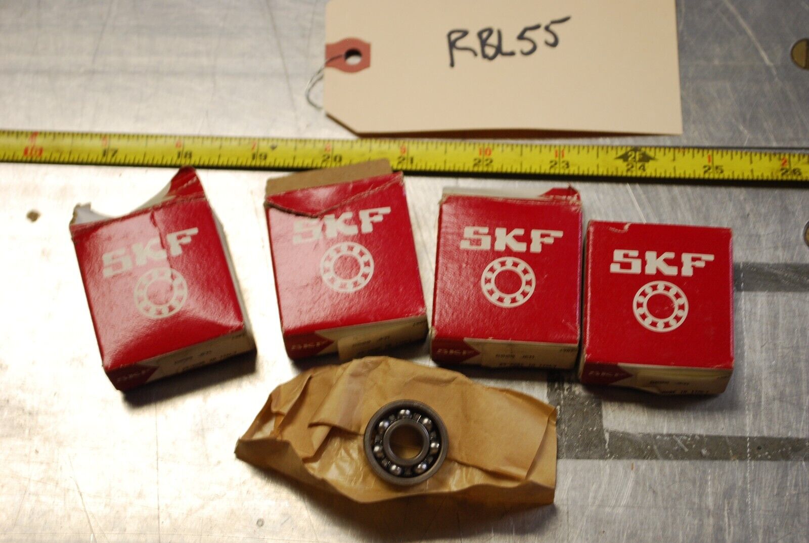 SKF 6000 JEM Ball Bearings - Lot of Qty (4) NOS - RBL055