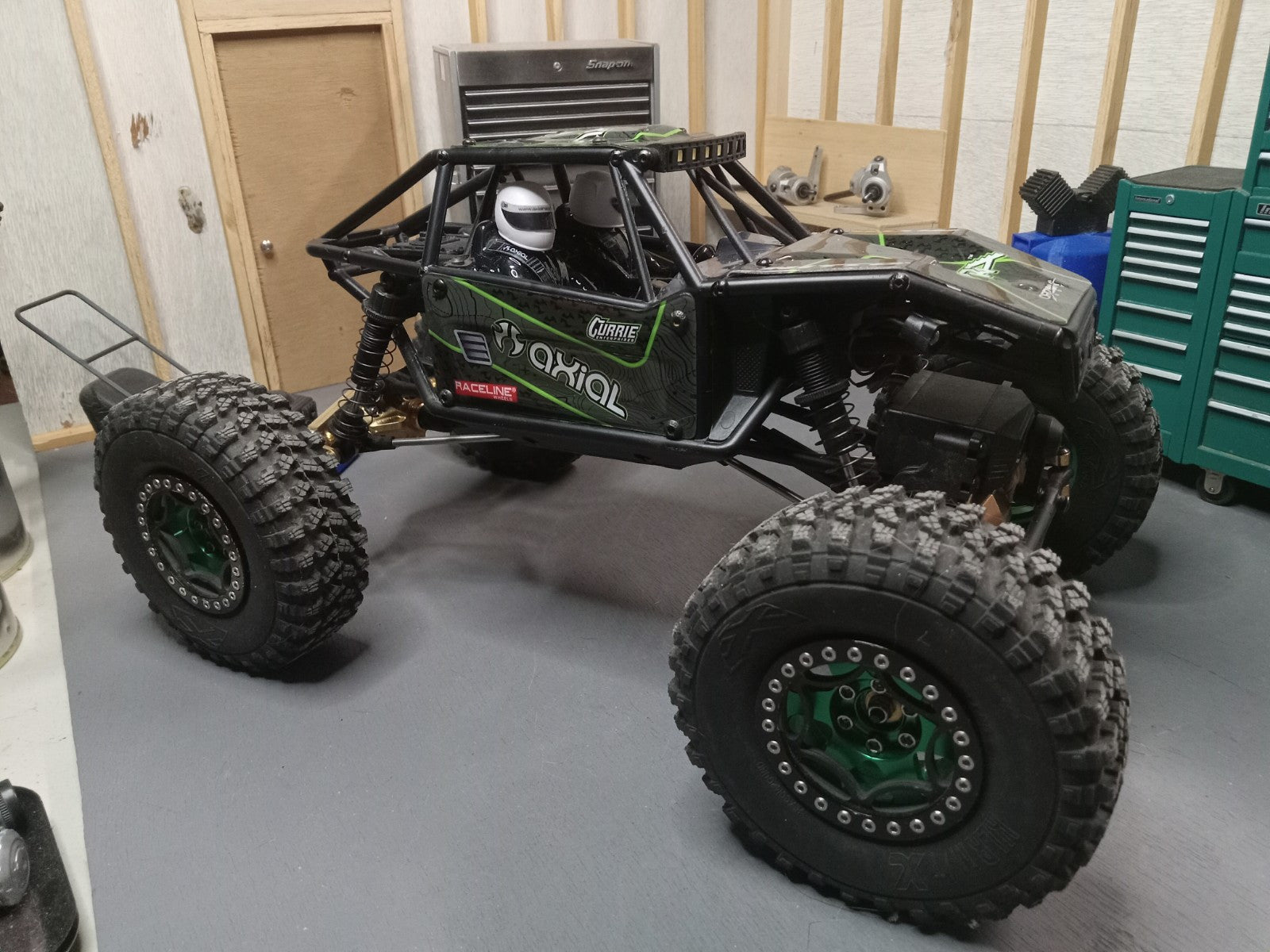 Axial UTB18 Capra RC Crawler W/ 1.9 Beadlocks & Heavy Solid Brass Portal Axles