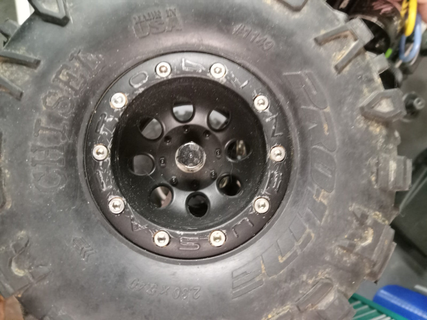 Custom Comp Crawler Axial AX10 Bender SWX Chassis, Dig + Upgrades, Novak Rooster
