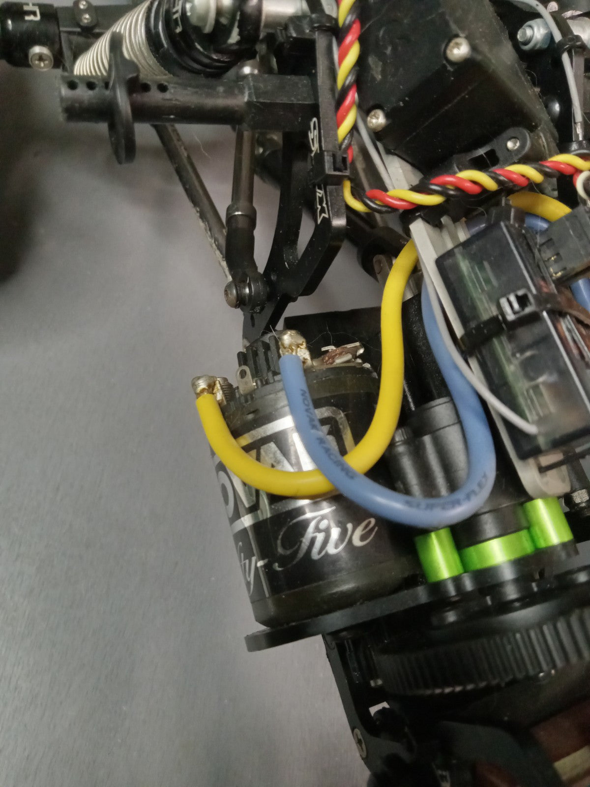 Custom Comp Crawler Axial AX10 Bender SWX Chassis, Dig + Upgrades, Novak Rooster