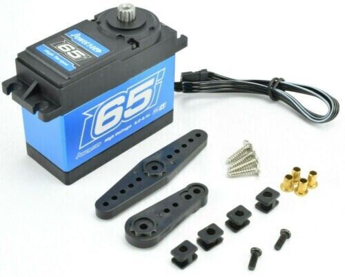 POWER HD WH-65KG 1/5 1/6 Waterproof Copper/Steel Gear Servo - 80N-237